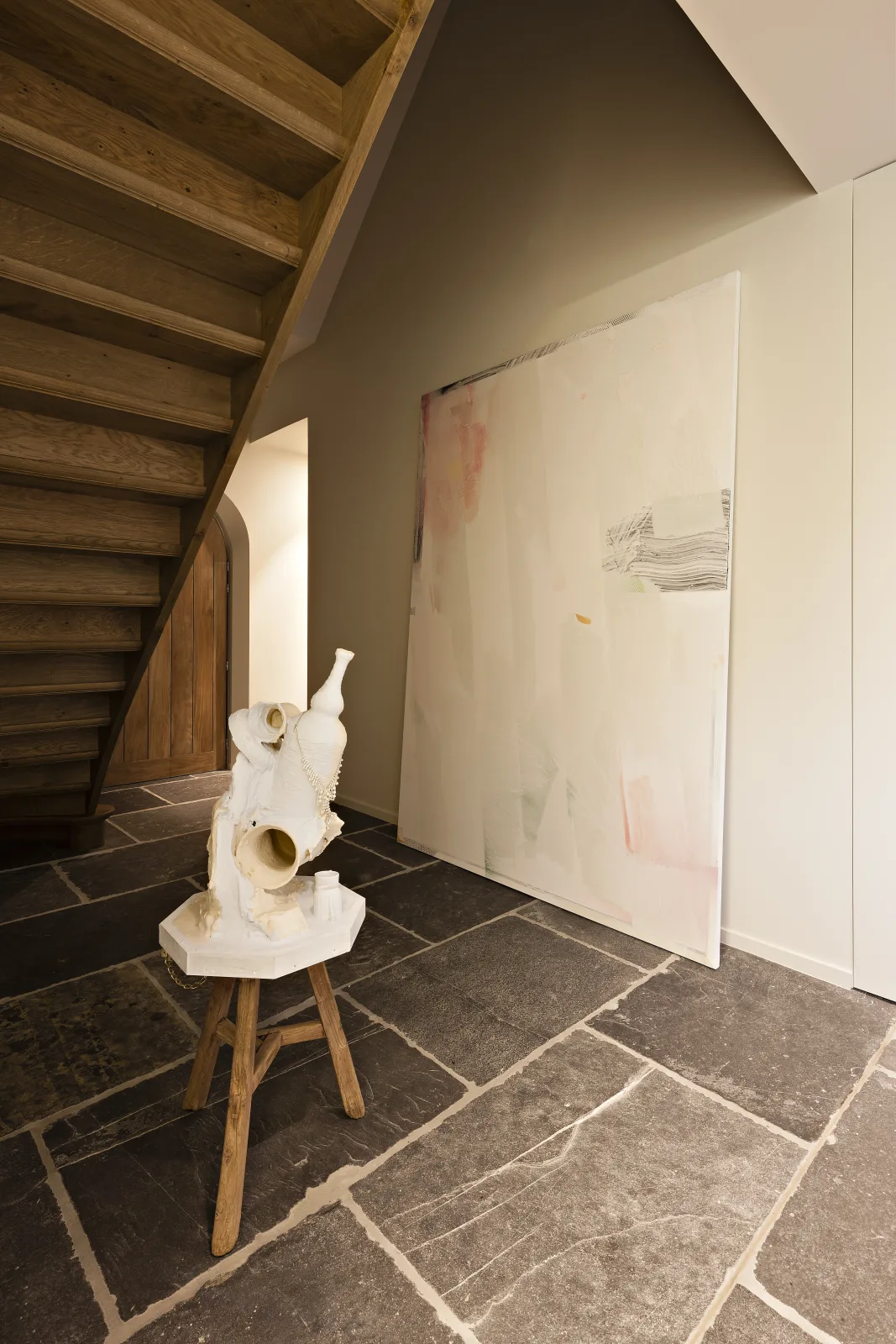 Landelijke woonkamer met stoere accenten